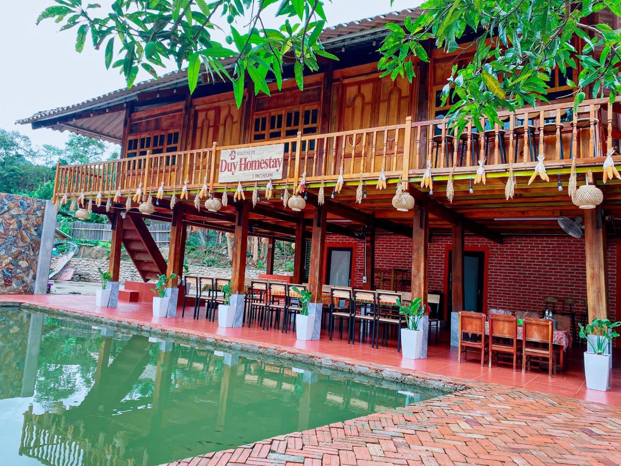 Duy Homestay Du Gia Làng Cac Eksteriør bilde